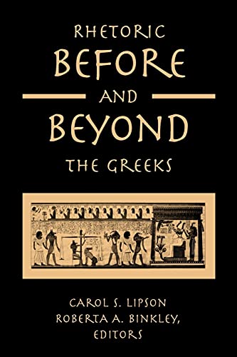 Rhetoric before and beyond the Greeks Cover