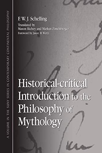 Historical-critical introduction to the philosophy of mythology Cover