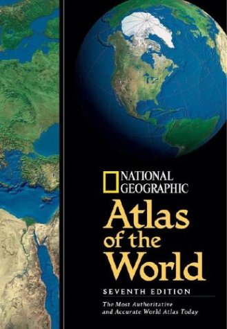 National Geographic atlas of the world. Cover