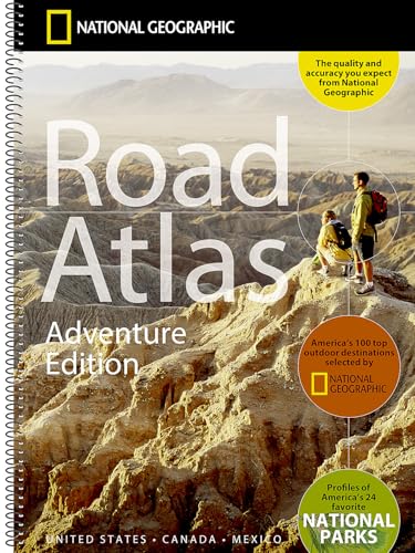 National Geographic Road Atlas - Adventure Edition Cover
