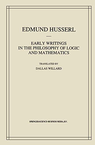 Early writings in the philosophy of logic and mathematics Cover
