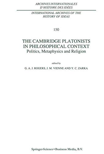 The Cambridge Platonists in philosophical context Cover