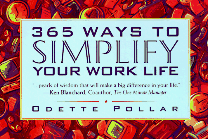365 ways to simplify your work life Cover