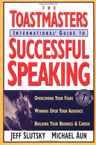 The Toastmasters International guide to successful speaking Cover