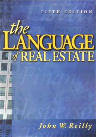 The language of real estate Cover
