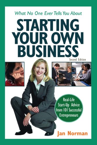 What no one ever tells you about starting your own business Cover