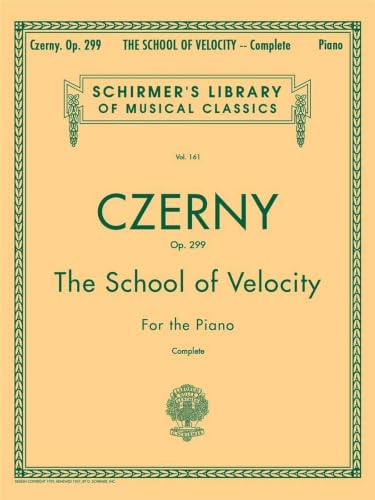 School of Velocity, Op. 299 (Complete) Cover