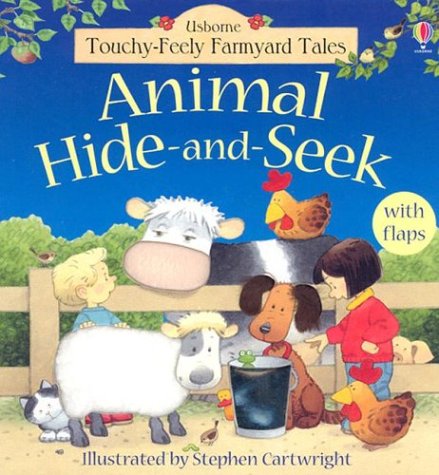 Animal Hide-And-Seek (Touchy Feely Flap Book) Cover