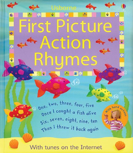 First Picture Action Rhymes Cover