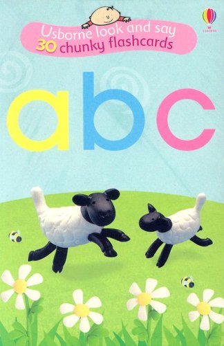 ABC Look and Say Chunky Flashcards (Look and Say Flashcards) Cover