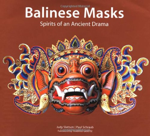 Balinese masks Cover
