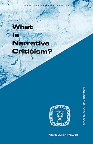 What is narrative criticism? Cover