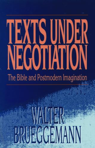 Texts under negotiation Cover