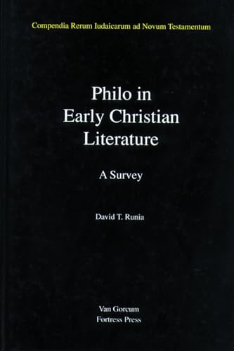 Philo in early Christian literature Cover