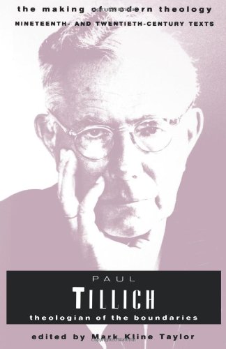 Paul Tillich Cover