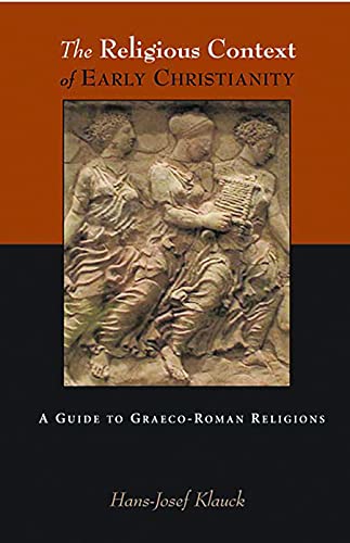 The religious context of early Christianity Cover