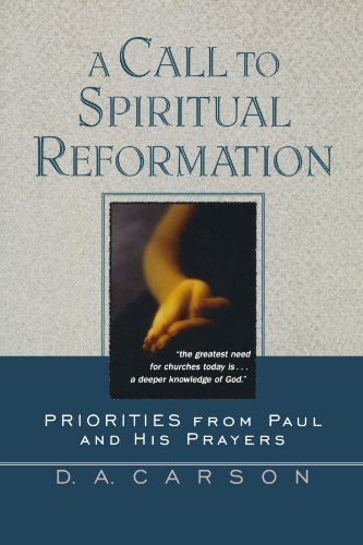 A call to spiritual reformation Cover