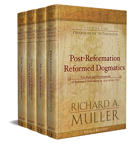 Post-Reformation reformed dogmatics Cover