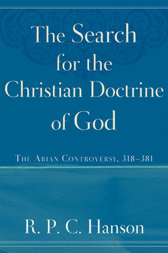 The Search for the Christian Doctrine of God Cover