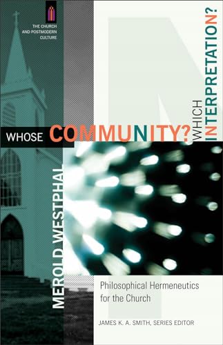 Whose community? which interpretation? Cover