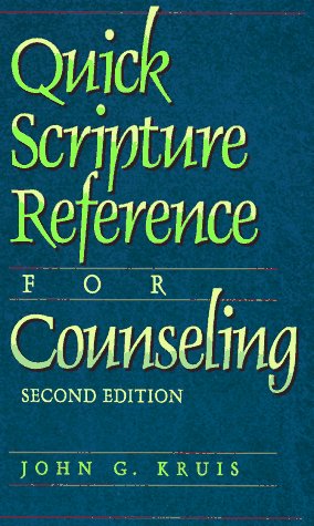 Quick scripture reference for counseling Cover