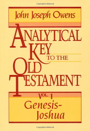 Analytical key to the Old Testament Cover
