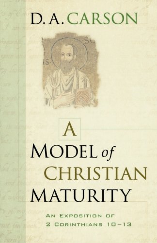 A Model of Christian Maturity Cover