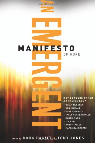 An Emergent Manifesto of Hope (emersion: Emergent Village resources for communities of faith) Cover