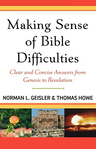 Making sense of Bible difficulties Cover