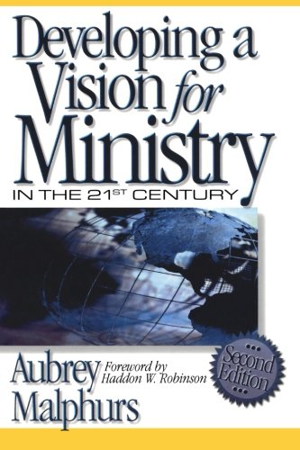 Developing a vision for ministry in the 21st century Cover