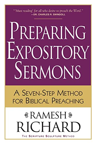 Preparing expository sermons Cover