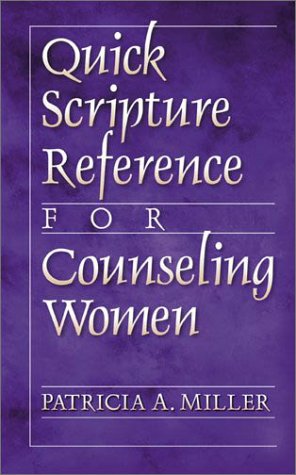 Quick scripture reference for counseling women Cover