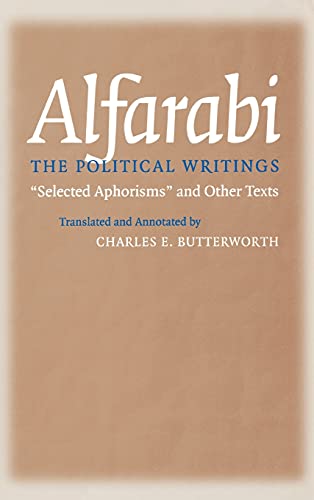 Alfarabi, the political writings Cover