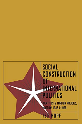 Social construction of international politics Cover