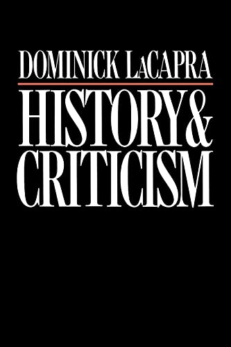 History and Criticism Cover