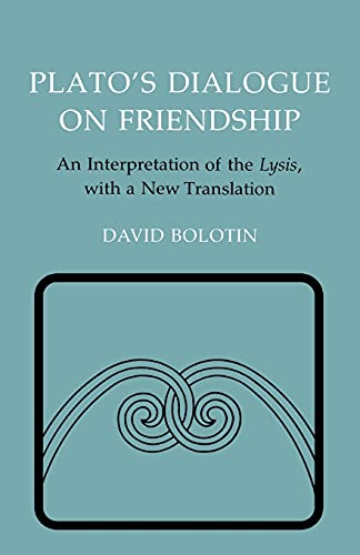 Plato's Dialogue on Friendship Cover