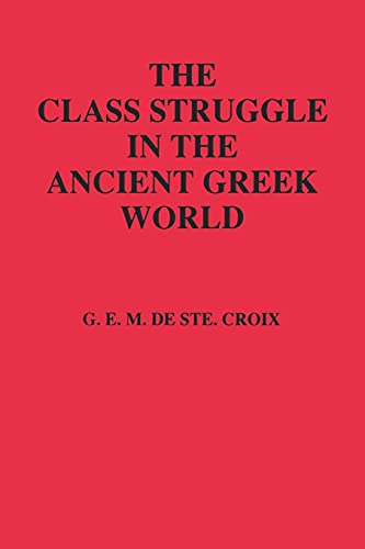 The class struggle in the ancient Greek world Cover