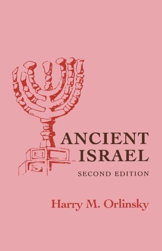Ancient Israel (Development of Western Civilization Series) Cover