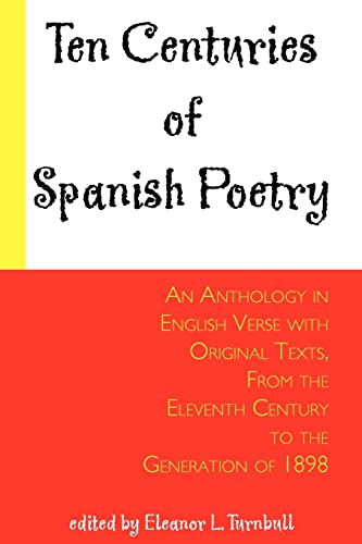 Ten centuries of Spanish poetry Cover