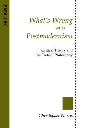 What's wrong with postmodernism Cover