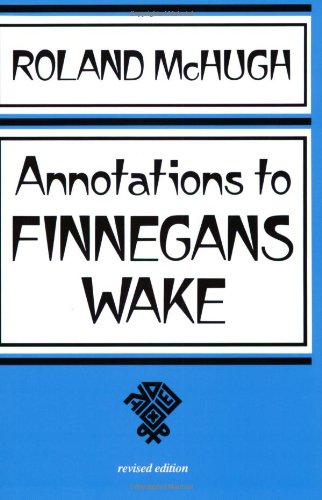 Annotations to Finnegans wake Cover