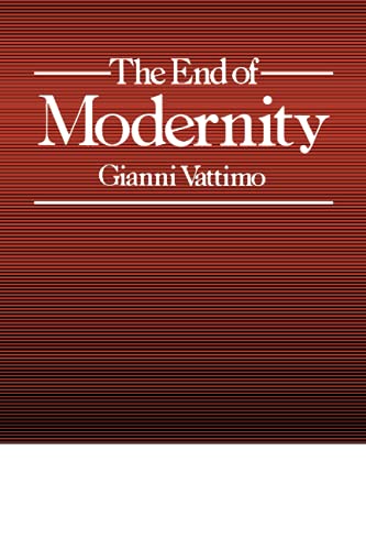 The end of modernity Cover