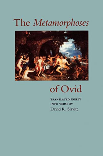 The metamorphoses of Ovid Cover