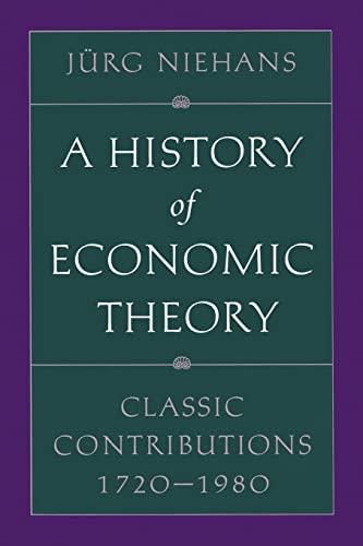 A History of Economic Theory Cover