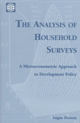 The analysis of household surveys Cover