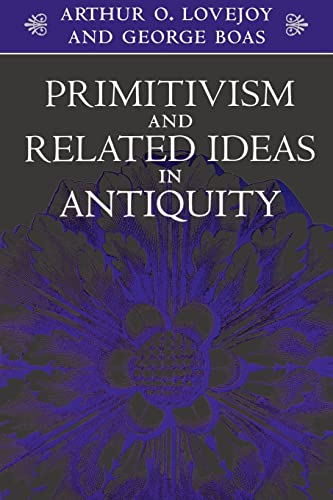 Primitivism and related ideas in antiquity Cover
