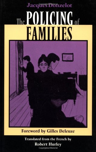 The policing of families Cover