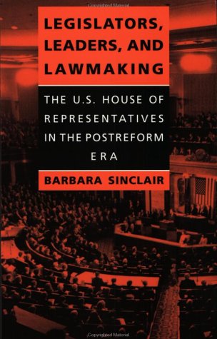 Legislators, Leaders, and Lawmaking Cover