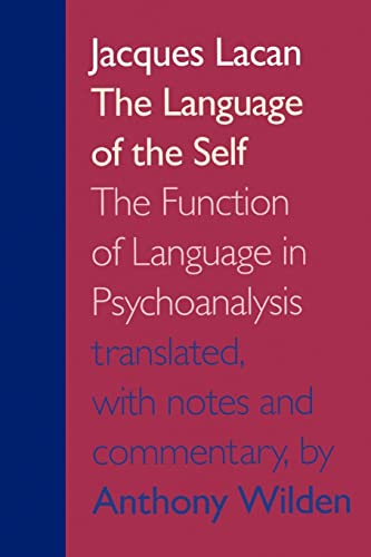 The language of the self Cover