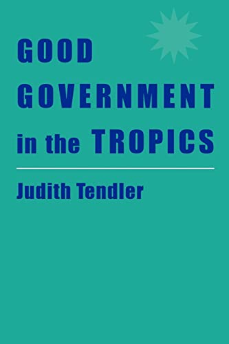 Good government in the Tropics Cover